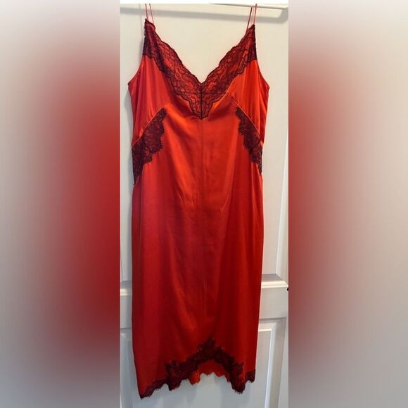 Rag and bone 100% Silk lace Slip Dress - Picture 4 of 13